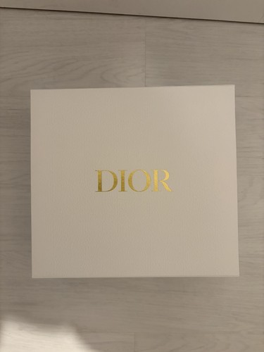 Dior white gift box with - white,