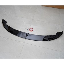 FOR BMW 4 SERIES F32 F33 F36 MP STYLE GLOSS BLACK FRONT SPOILER SPLITTER LIP