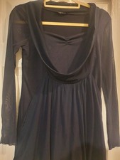 James Lakeland Navy Cowl Neck