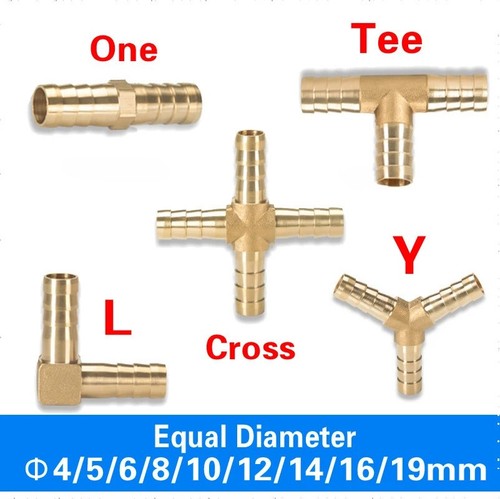 Metal brass straight - metal,