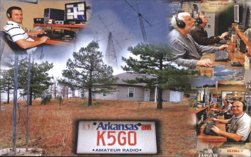 K5go qsl card amateur ham - k5go,