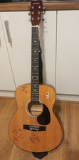 Elevation W-100-N-A Acoustic Guitar Full size Signed Signatures