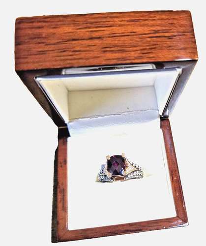 Vintage natural amethyst - natural,