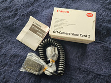 Canon Off-Camera Shoe Cord 2 New and Unused
