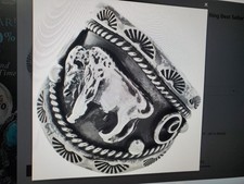 Buffalo Silver Mens Navajo