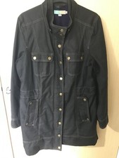 BODEN Black Waxed Cotton