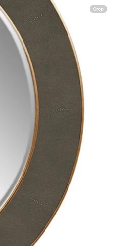Large round mirror - mirror, (hampton)