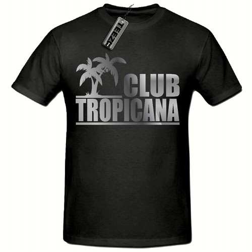 Club tropicana t shirt - club, 80's