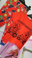NEW SUPER MARIO BOY PYJAMA SET 3/4 YRS 4Y 