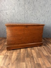 Church Blanket Box With Metal