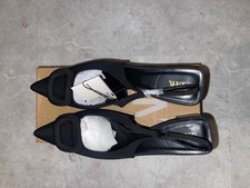 Black Zara Strap Block Heels