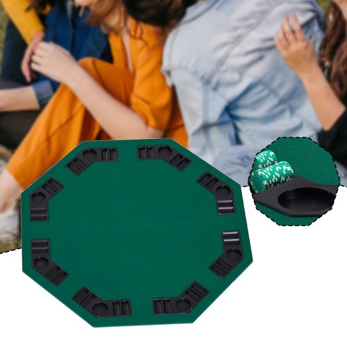 Folding poker table - table, top