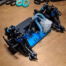 RC 1/16 Scale Rc Car Chassis Chassis,VGC.