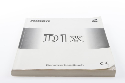 Nikon d1x user - d1x, manual