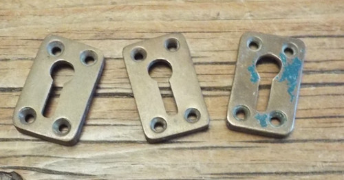 Recliamed original brass door - original,