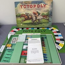 Totopoly Board Game 1949 John