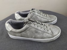 Pavers Ladies Trainers Silver