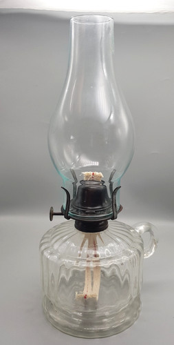 Vintage paraffin lamp with - paraffin,