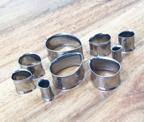 Teardrop ear tunnel steel - teardrop,
