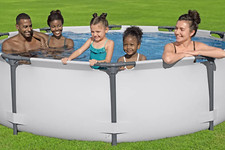 Home garden outdoor family kids portable steel mobile Swimming Pool water fun