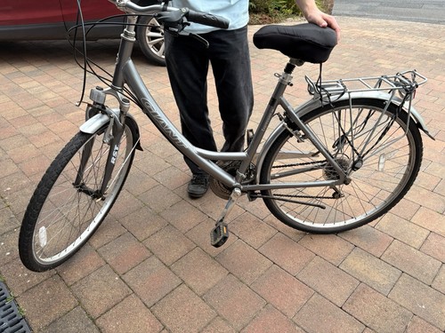 Apollo 700c grey hybrid bike - grey,