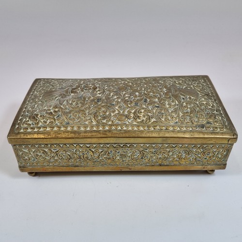 Antique indian embossed brass - antique, indian?