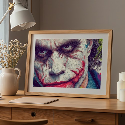 Joker heath ledger - joker, a3