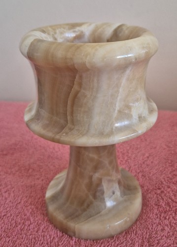 Vintage onyx goblet - vintage,