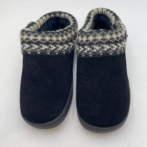 Clarks slippers womens black - clarks,