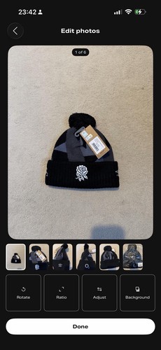 Umbro england rugby beanie hat - beanie,