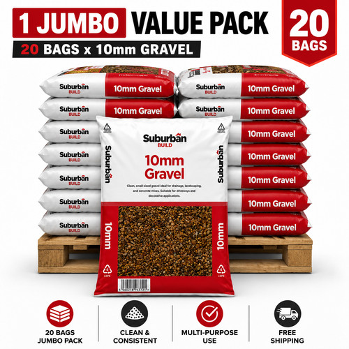 10mm gravel bag - 10mm, decorative