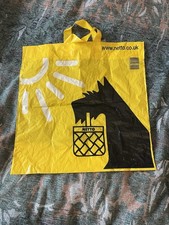 Netto Vintage Yellow Carrier Bag Black Dog Design