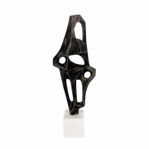 Abstract sculpture with marble - with,
