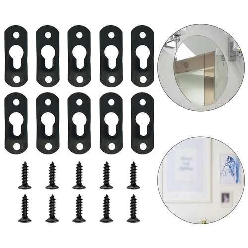 Sturdy metal keyhole hanging - metal,