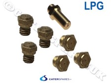 MOORWOOD VULCAN MASTERCHEF OVEN RANGE LPG GAS JET SET INJECTOR CONVERSION KIT