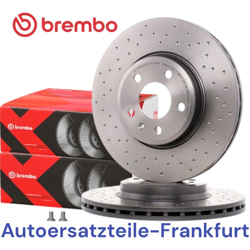 Brembo brake discs drilled - 2x,