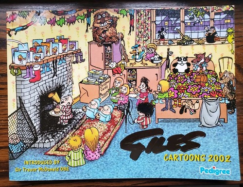 Giles cartoon annual 55th - giles,