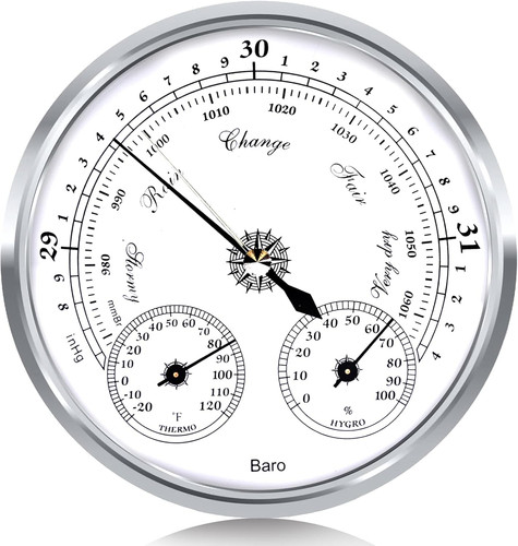 Outdoor barometer thermometer - outdoor,