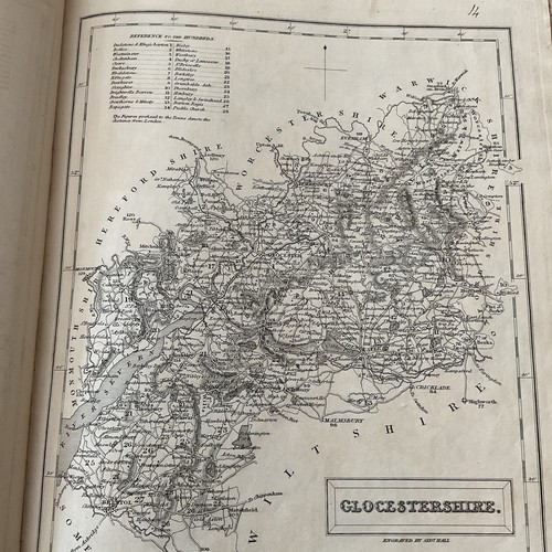 Antique county map - , of