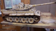 Heng long 1/16  RC German Tiger 1 early Tank custom paint Pro Version 