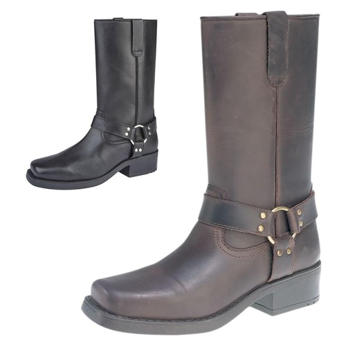 Mens leather pull - pull, western