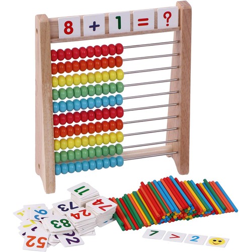 Wooden abacus for - wooden, 100