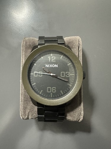 Nixon corporal matte black - nixon,