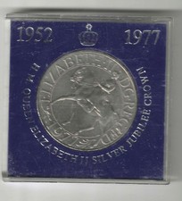 Queen Elizabeth II 1977 Silver