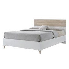 Stockholm White-Oak Double Bed