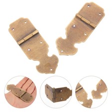 2pcs Cabinet Hinges Antique