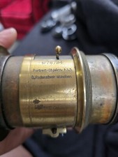4inch Antique Brass Portrait