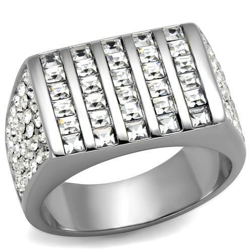 Mens silver ring signet - , pinky