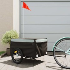 Bike Trailer Black and Gray