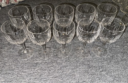 Vintage cut glass crystal - cut,